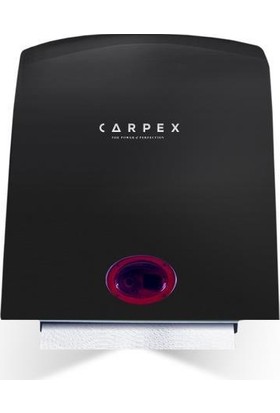 Carpex Sensörlü Kağıt Havlu Makinesi Havlu Dispenseri Siyah