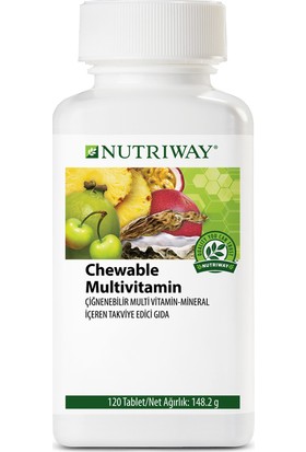 Amway Chewable Multivitamin Nutrıway 120 Tablet