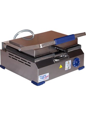 Tuğra 12 Dilim Sanayi Tipi Tost Makinesi 1750W Inox Renkli Yüksek Performanslı Döküm Plaka