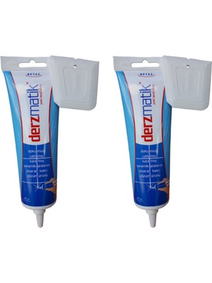 Derzmatik Gaga Uçlu Hazır Derz Dolgu Beyaz 380 gr 2'li