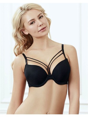 Anıl 3749 Ekstra Destekli Dolgulu Sütyen 3749 Siyah