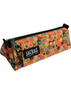 Jacbag Prime Jac 03 Üçgen Kalem Çantası - Siyah