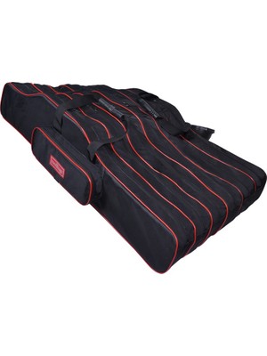 Modibags 110 Cm 6 Göz Olta Kamış Çantası Siyah