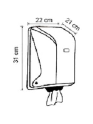 Vialli İçten Çekmeli Kağıt Havlu Dispenseri Aparatı Vialli Og1