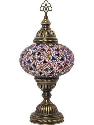 Karalp Mozaik Masaüstü Otantik Gece Lambası