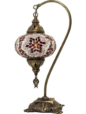 Karalp Mozaik Masaüstü Otantik Gece Lambası