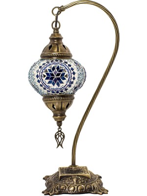 Karalp Mozaik Masaüstü Otantik Gece Lambası