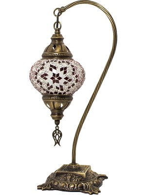 Karalp Mozaik Masaüstü Otantik Gece Lambası