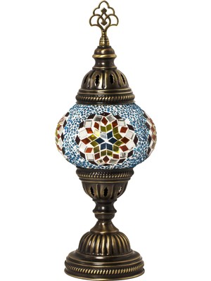 Karalp Mozaik Otantik Masaüstü Lamba