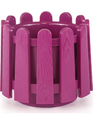 Serinova İstanbul Saksı 4 No 14,1 lt Mor