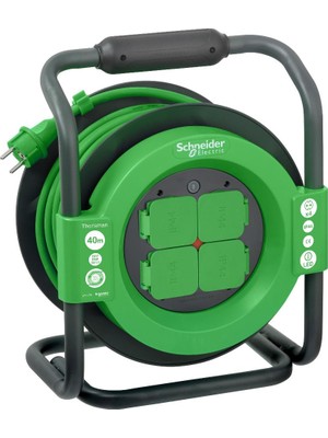 Schneider Electric ımt33158  Kablo Makarası 40 m HO7RNF 3 x 1,5 mm