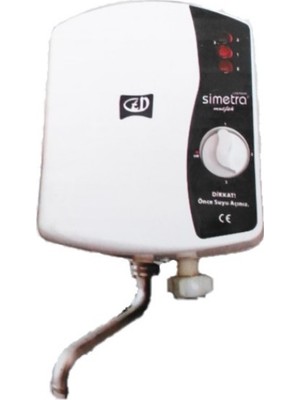 Simetra Elektrikli Şofben Mutfak Tipi Ani Su Isıtıcı 7 Emniyetli