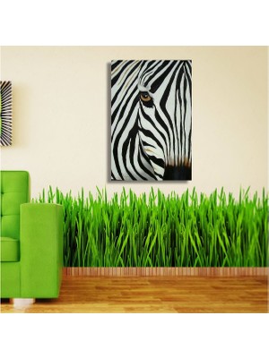 Ece Dizayn Zebra Cam Tablo 50 x 70 cm