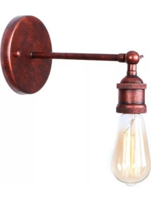 Riolight  Bakır Eskitme Mafsallı Aplik