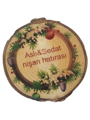 Han Collection Kişiye Özel Baskılı Kütük Magnet