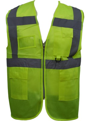 Palmiye Reflektörlü Mühendis Yeleği L