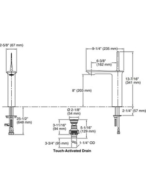 Kohler Stance Çanak Lavabo Bataryası - Parlak Krom