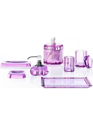 Decor Walther Kristal Violet Sabunluk