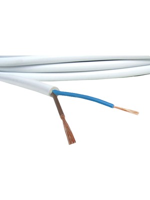 Öznur TTR Kablo 2 x 1,5 mm Beyaz 30 m