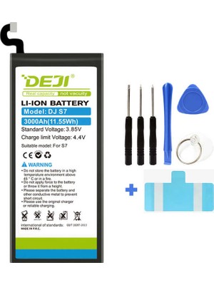 Deji Samsung Galaxy S7 Uyumlu Mucize Batarya Eb-bg930abe