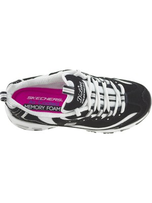 Skechers D'LİTES-BİGGEST FAN Kadın Siyah Sneakers - 11930 BKW