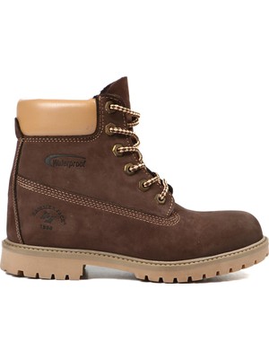 Hammer Jack Kahve Nubuk Bej Unisex Bot 101 1101-G