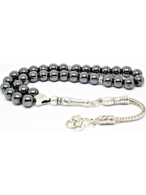 Joydizayn Kamçılı Püsküllü Hematit Taşı Tesbih