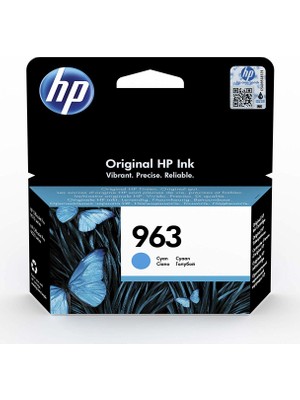 HP 963 Cyan Mürekkep Kartuşu 3JA23AE