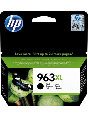 HP 963XL Siyah Mürekkep Kartuşu 3JA30AE
