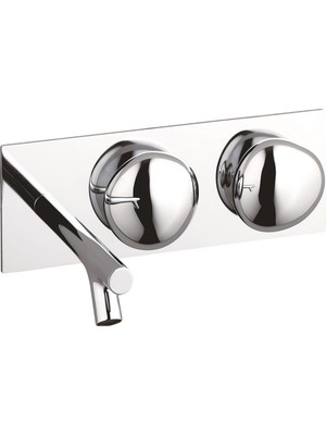 VitrA Istanbul A41808 Ankastre Lavabo Bataryası Krom