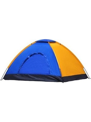 Onetick 4 Kişilik Renkli Dayanıklı Kamp Çadırı 200X200X135