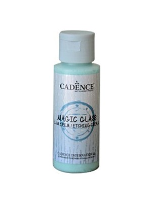 Cadence Magic Glass Cam Kumlama Kremi 59 ml Sağlığa Zararsız Özellikte Etkili Dekorasyon