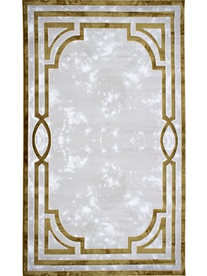 Payidar Halı Gold Plus 2648A Gold-Beyaz 120X170 cm El Oymalı Halı