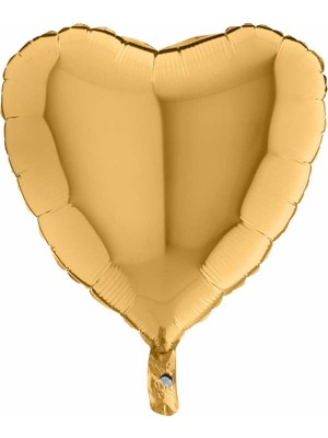 My Party Store Grabo Kalp Folyo Balon 18" 46 cm Gold