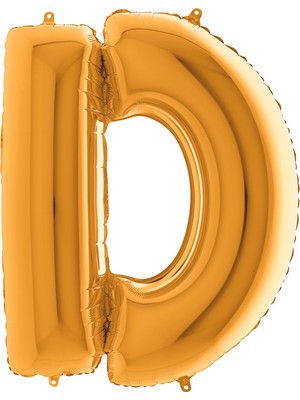 My Party Store Grabo Harf Folyo Balon 40" 100 cm Gold D