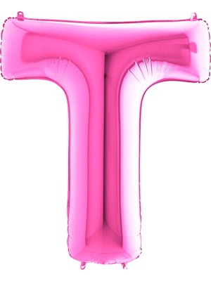 My Party Store Grabo Harf Folyo Balon 40" 100 cm Fuşya T