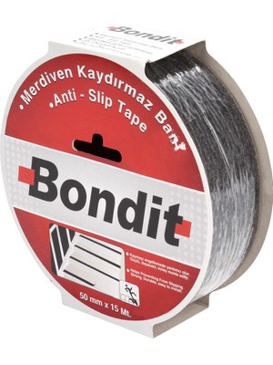 Bondit BNMK5015 Kaydırmaz Bant 50 mm x 15 m Siyah