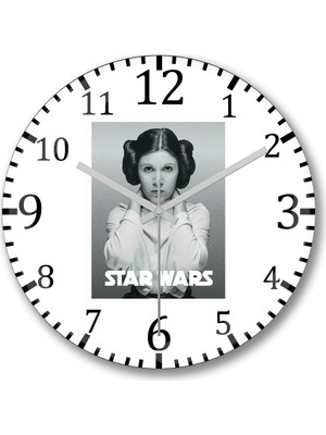 Baskı Dükkanı Lenço Skoll Duvar Saati Bombeli Gercek Cam