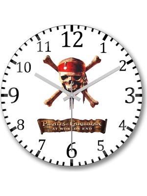 Baskı Dükkanı Pisante Duvar Saati Bombeli Gercek Cam