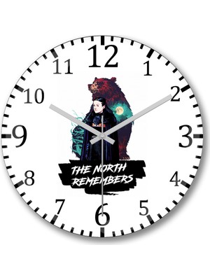 Baskı Dükkanı The Peaky Blınders Duvar Saati Bombeli Gercek Cam