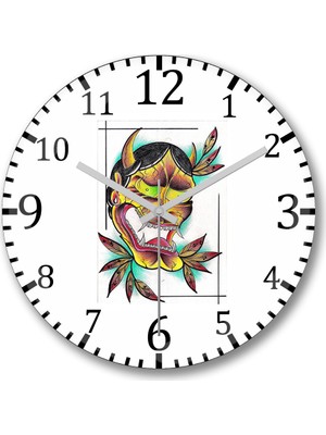 Baskı Dükkanı Tristana LoL League Of Legends Duvar Saati Bombeli Gercek Cam