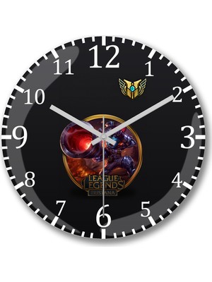 Baskı Dükkanı True Blood Team Eric Duvar Saati Bombeli Gercek Cam