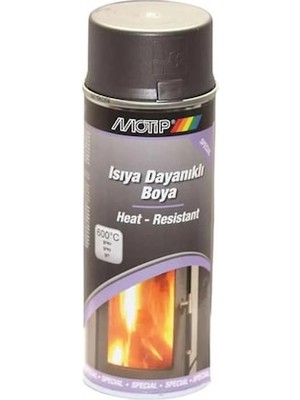 Motip 600 ° C Isıya Dayanıklı Gri Boya 400 ml 20146