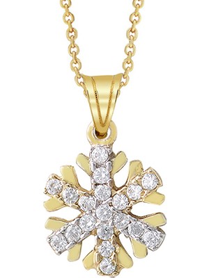 Altın Sepeti Altınsepeti Canımın Içi Sevdiğim Kartanesi Kolye AS27KL