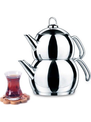 Korkmaz A104 Tombik Çaydanlık Takımı