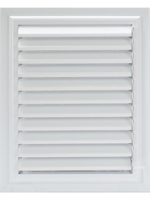 Mepan Banyo WC Menfezi Alüminyum Yapıştırmalı Model Beyaz 25 x 25 cm