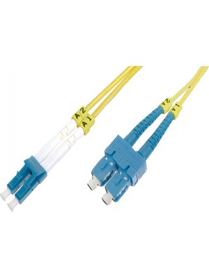 Beek Fiber Patch Cord 3.0mm Duplex Lszh Sm Os2 9u LC-SC/PC 1m