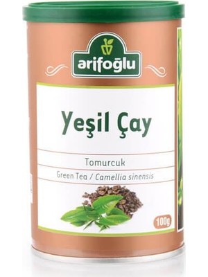 Arifoğlu Yeşil Çay Tomurcuk 100g (Teneke Kutu)