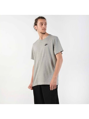 Nike Sportwear Erkek Gri Sıfır Yaka Tişört Ar4997-064