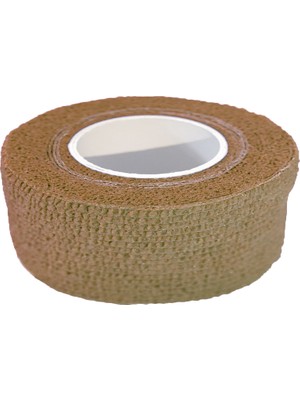 Maxtape Elastik Kohesiv Destek Bandajı 2,5cm x 4,5m Kahverengi 676051